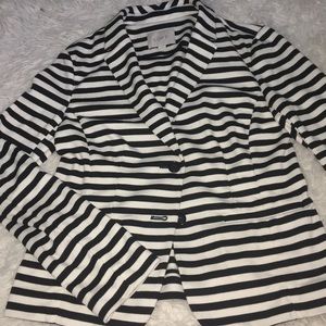 Loft Black & White Blazer